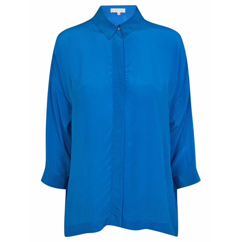 Malih Shirt - Turquoise Viscose