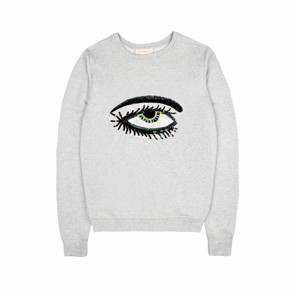 Private: Eye Sweatshirt – Grey