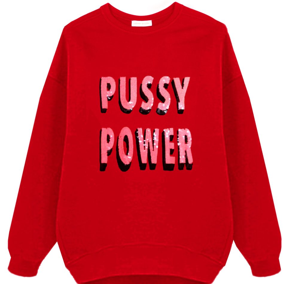 Pussy Power Oversized Sweatshirt