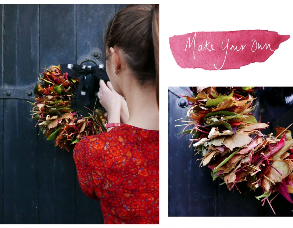 Uzma Bozai Make Your Own Autumn Leaf Wreath